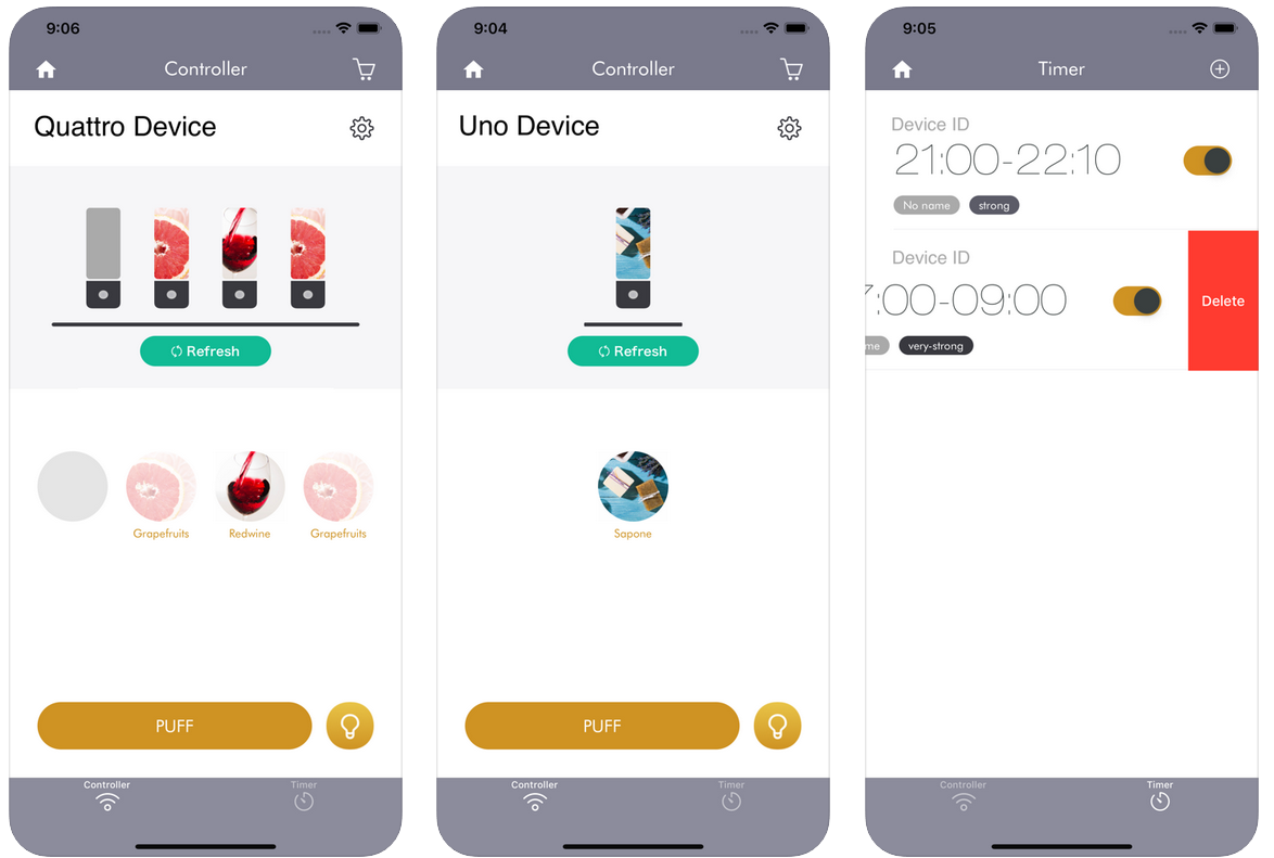 アプリの機能について